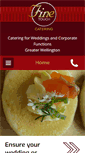 Mobile Screenshot of finetouchcatering.co.nz